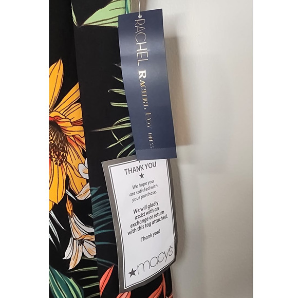 Copied - Rachel Roy Plus Harland Floral Palms Crepe Back Scuba Dress Size 14W - Picture 8 of 8